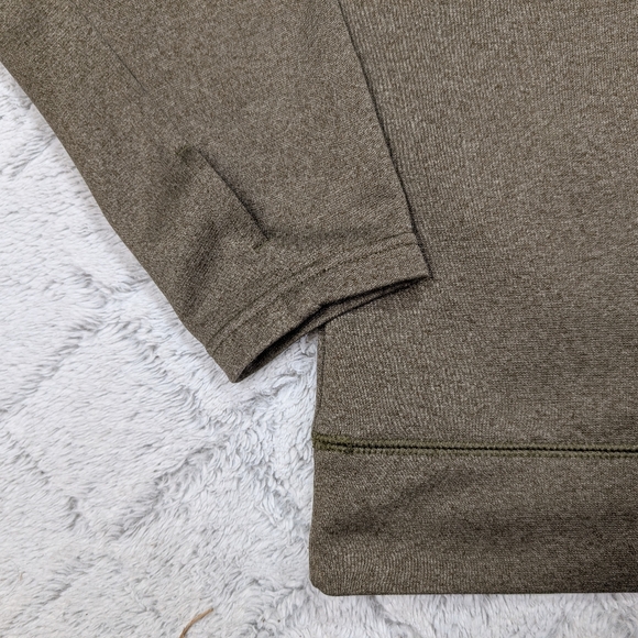 Men's Olive Green Sitka Logo Performance Hoodie - Picture 9 of 9